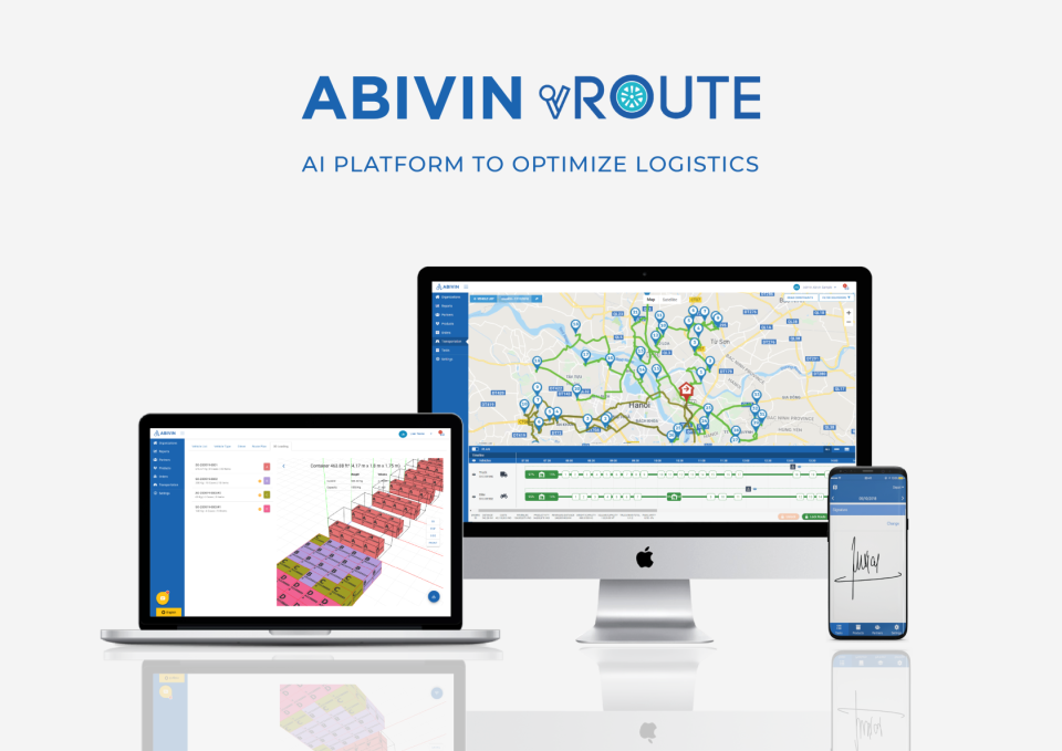 screenshot of Abivin vRoute